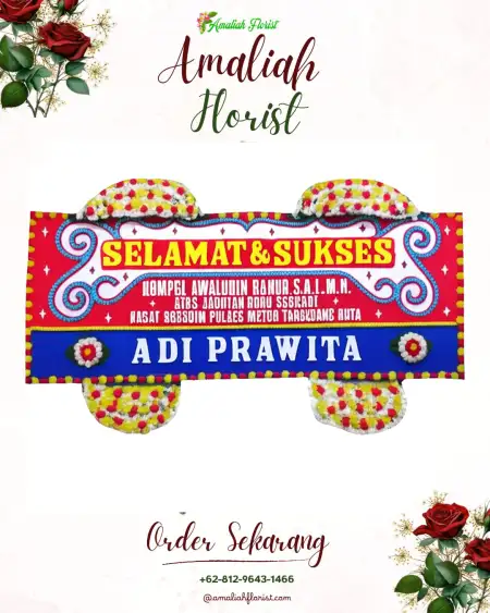 Papan Bunga Ucapan Selamat Tegalkuning